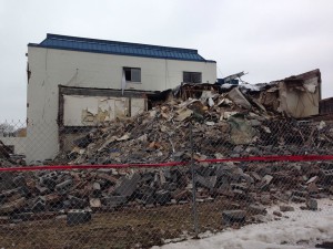 Demolition of the former Fallside Hotel makes way for a new 197-room Doubletree by Hilton hotel