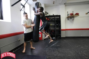 MMA class at KC's Fitness