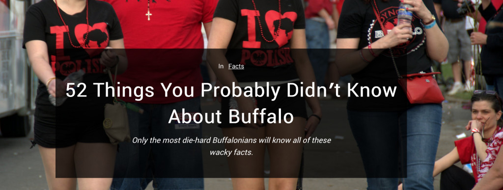 “52 Things Didn′t Know Buffalo.” – Buffalo Rising