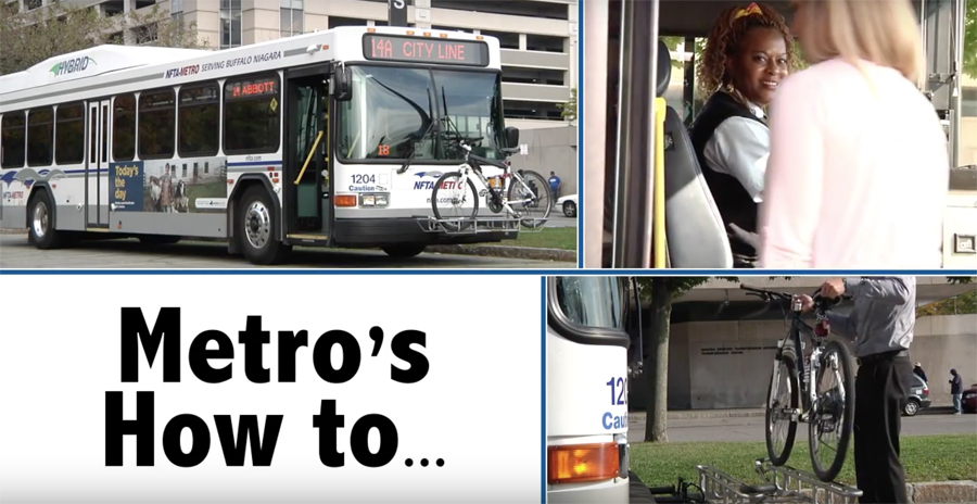 bøf Se venligst Tryk ned Metro's How To… Use the Bike Rack on a Bus – Buffalo Rising