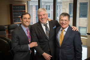 (L-R) Steven Weiss, Steven Heyman, and Geoffrey Cannon