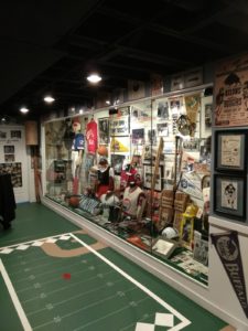 The layout of the Greater Buffalo Sports Museum