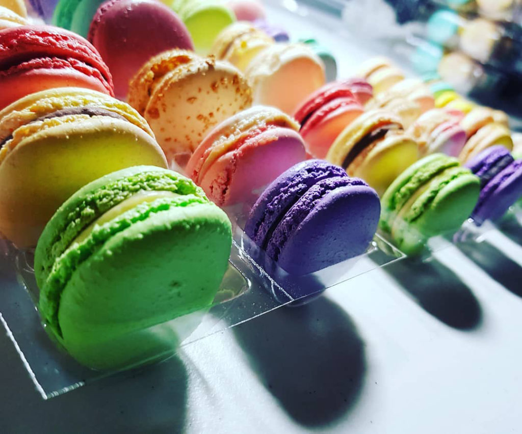 Colorful macarons