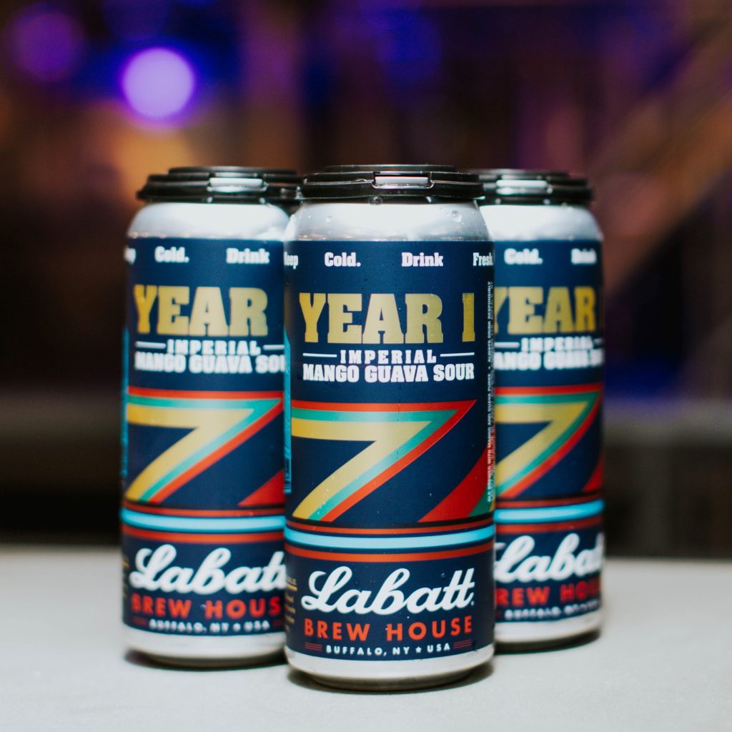 Canned in Buffalo Labatt launches "Year 1" brew Buffalo Rising