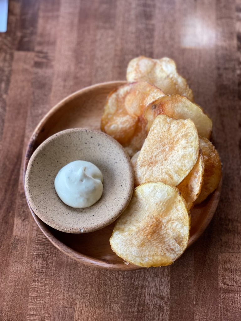 Photo of crisped potatoes 