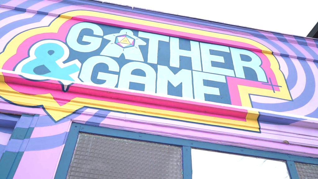 Gather and Game storefront