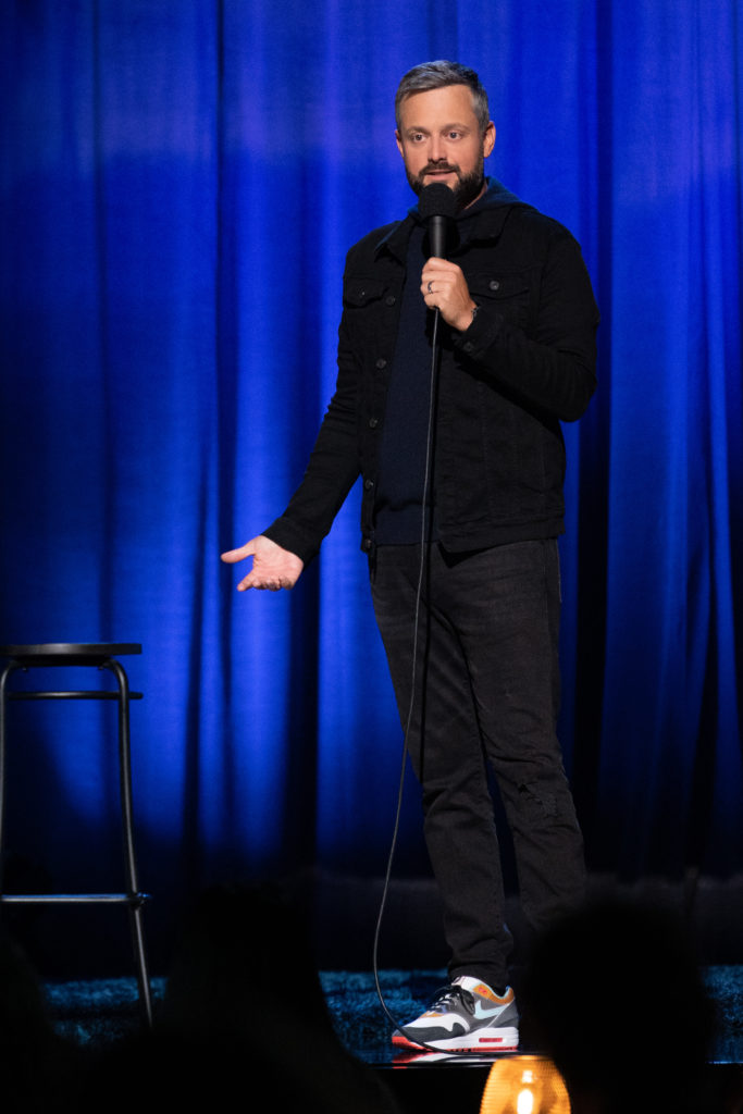 Nate Bargatze performs stand-up