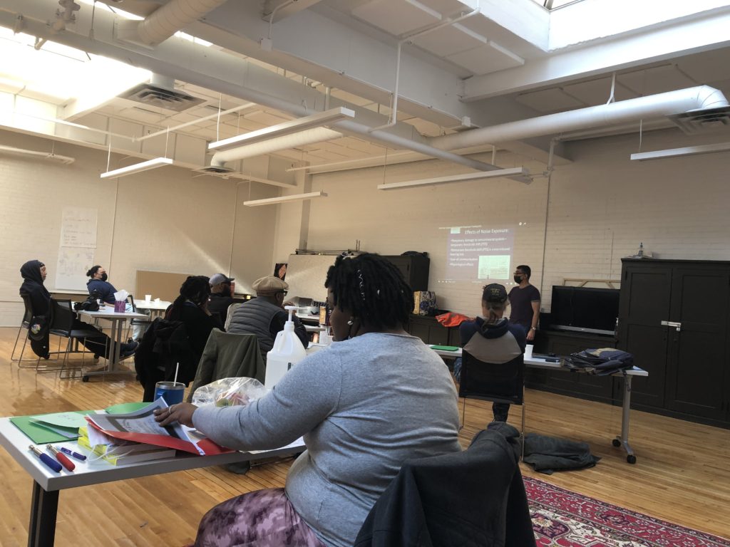 Students get classroom training with PUSH Buffalo