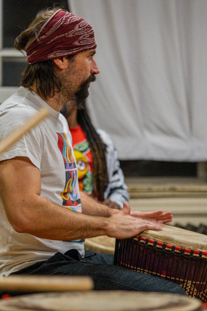 Slyboots school drum practice