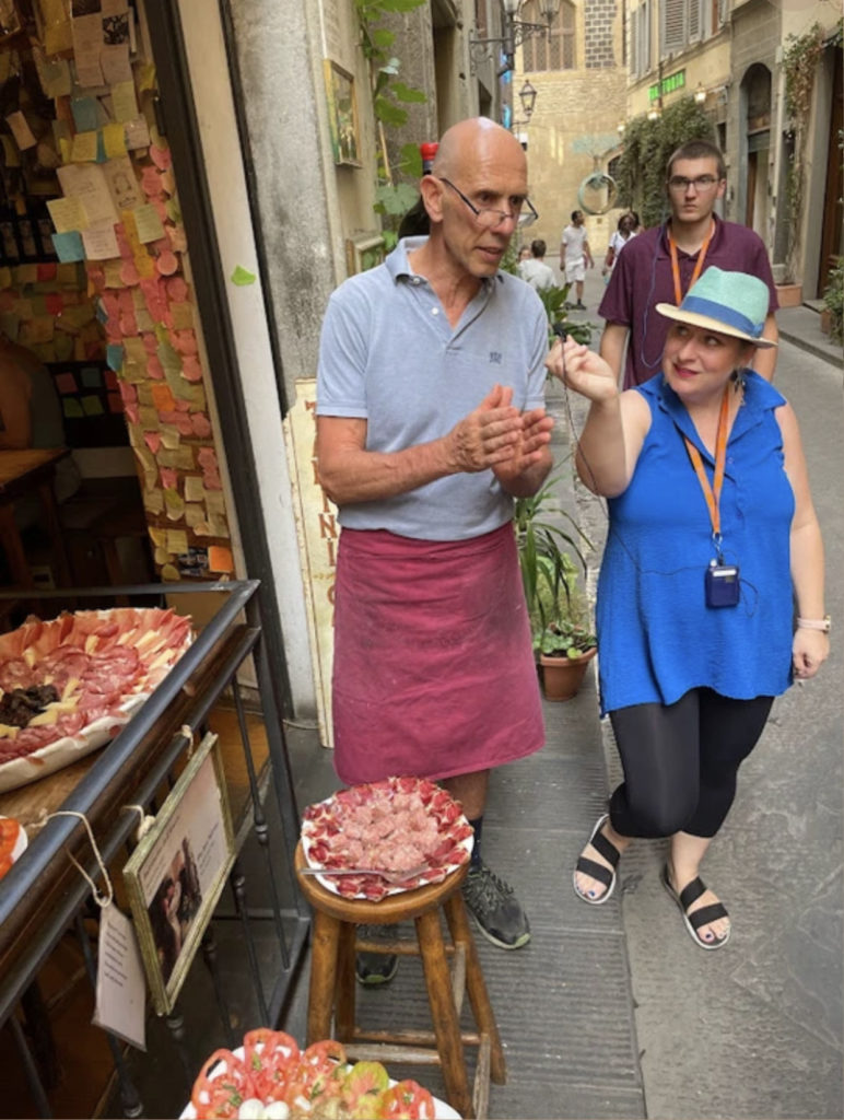 Farm Raised Meats and Cheese Shop with Tour Guide Emily Maloney