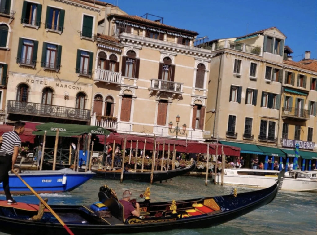 Traffic in Venice