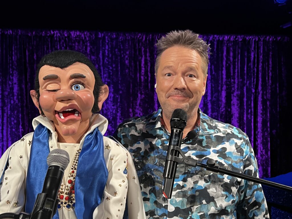 Terry Fator and Maynard perform