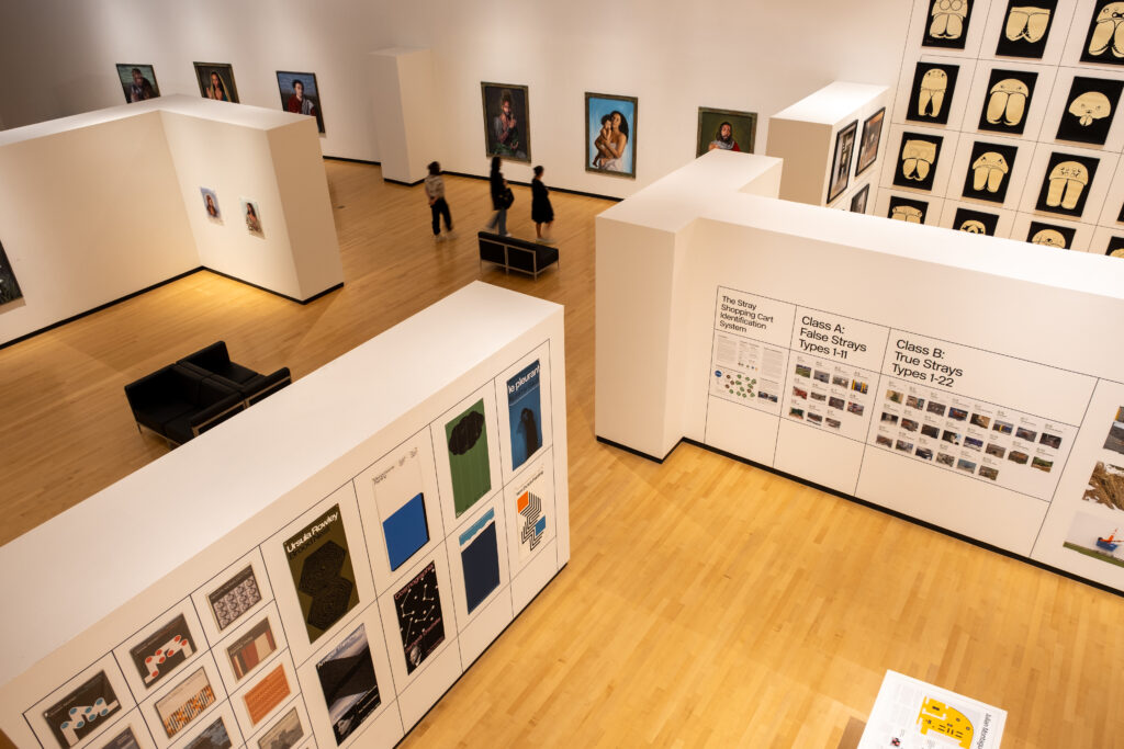 Exhibition view of A Light Under the Bushel: Paintings by Julia Bottoms and Julian Montague: Projects; Burchfield Penney Art Center; 2023