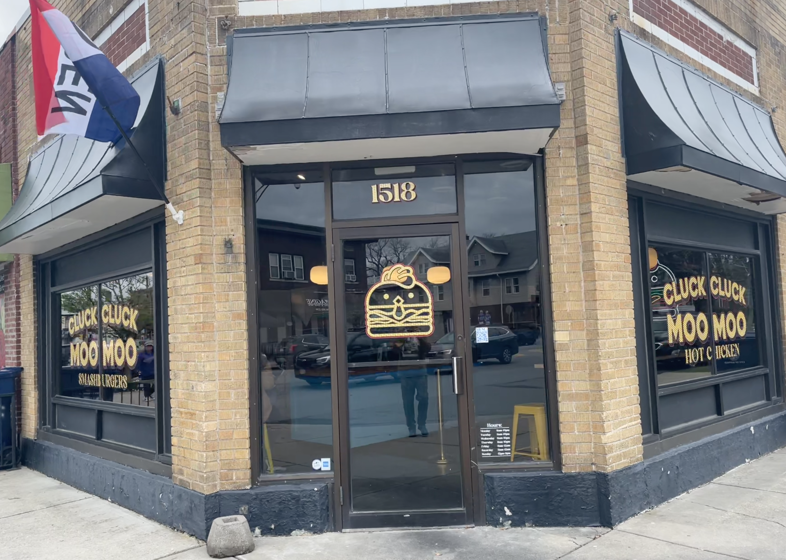 Cluck Cluck Moo Moo opens second location on Hertel, fulfilling city mission.