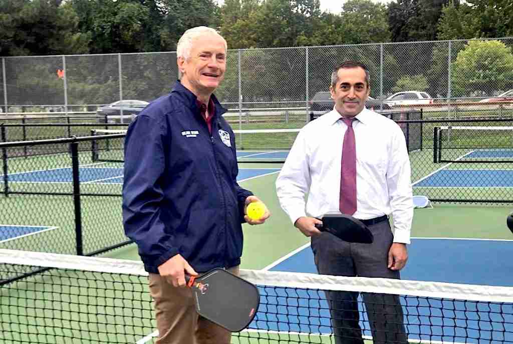 Four Pickleball Courts Replace Outdated Tennis Courts in Delaware Park, Near Agassiz Circle